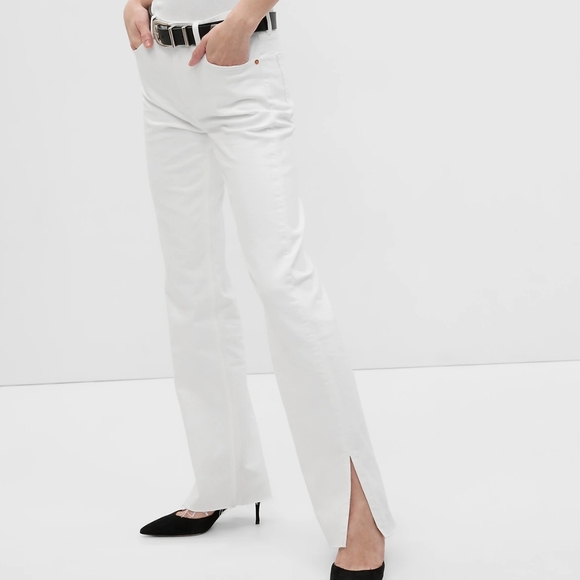 GAP '90s Loose Mid Rise Jeans w/raw split hem size 31 / 12 S NWT - Picture 4 of 8